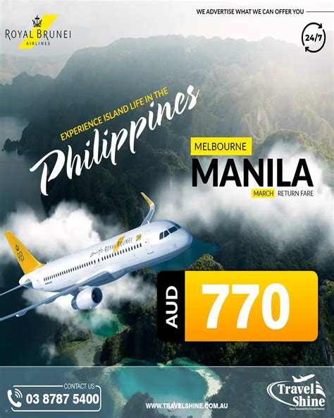 fly melbourne to manila.